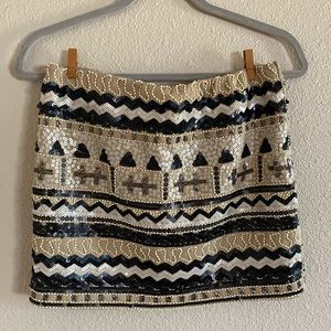 Forever21 beaded skirt